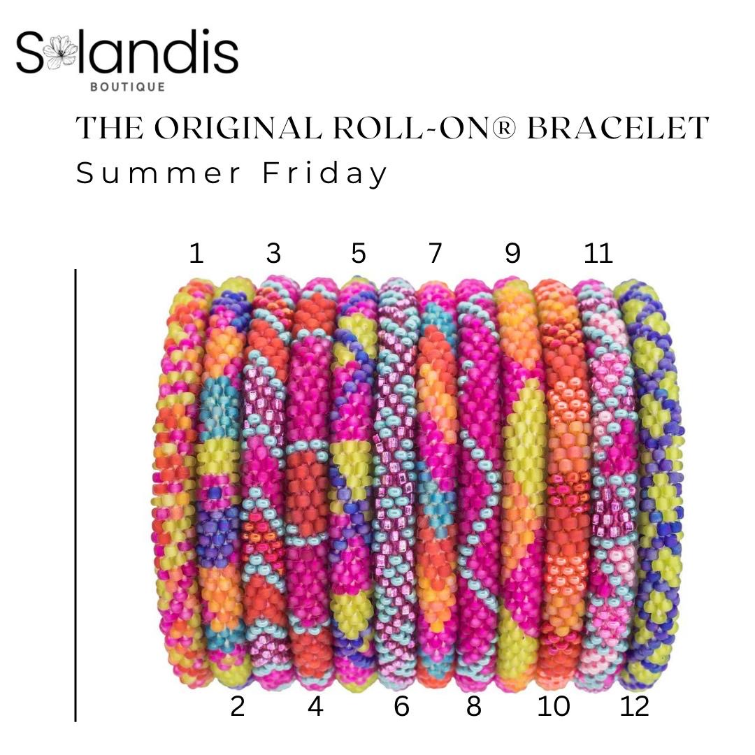 AIDTHROUGHTRADE THE ORIGINAL ROLL-ON® BRACELET - SUMMER FRIDAY
