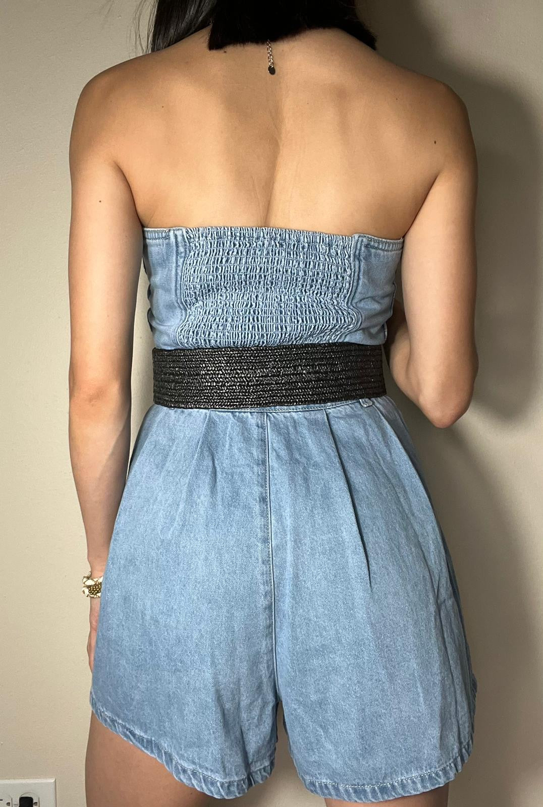 Jena Denim Romper