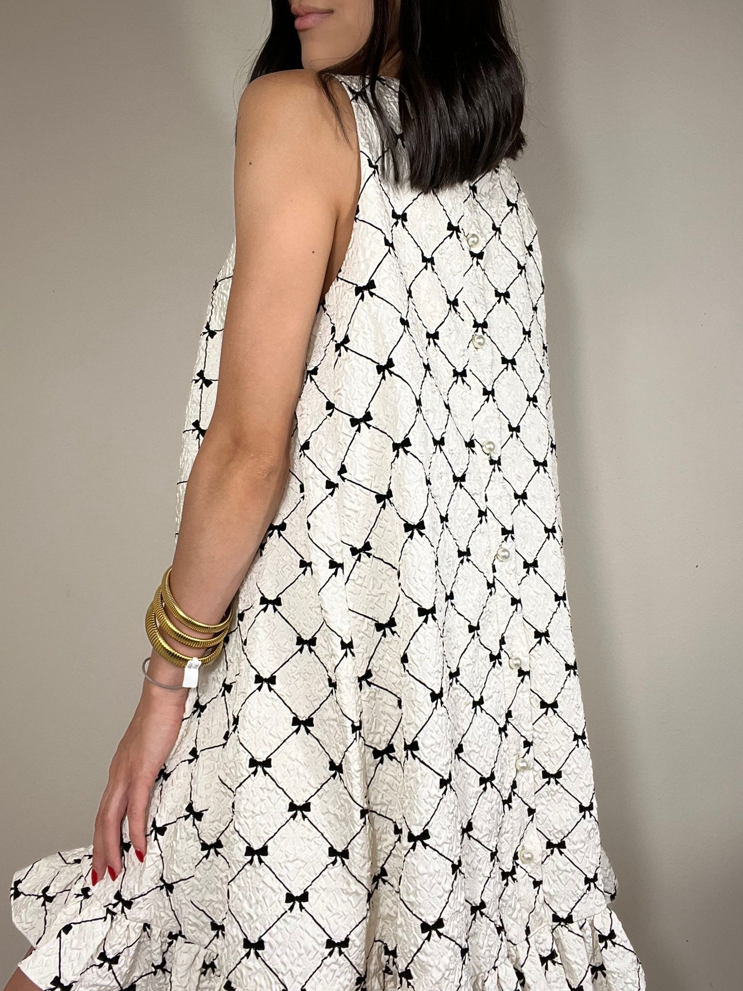 Bow Mini Dress