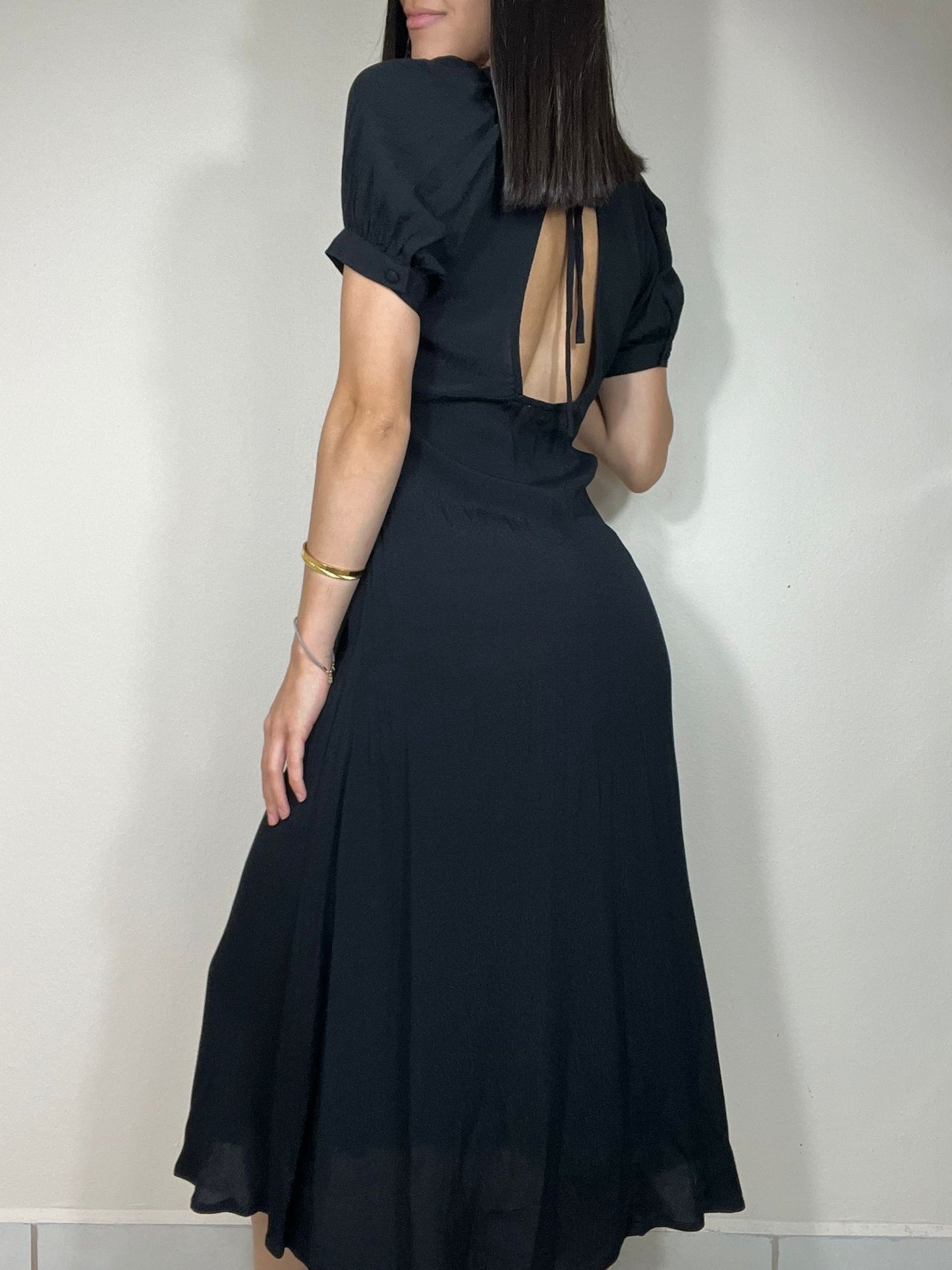 Black Midi Dress