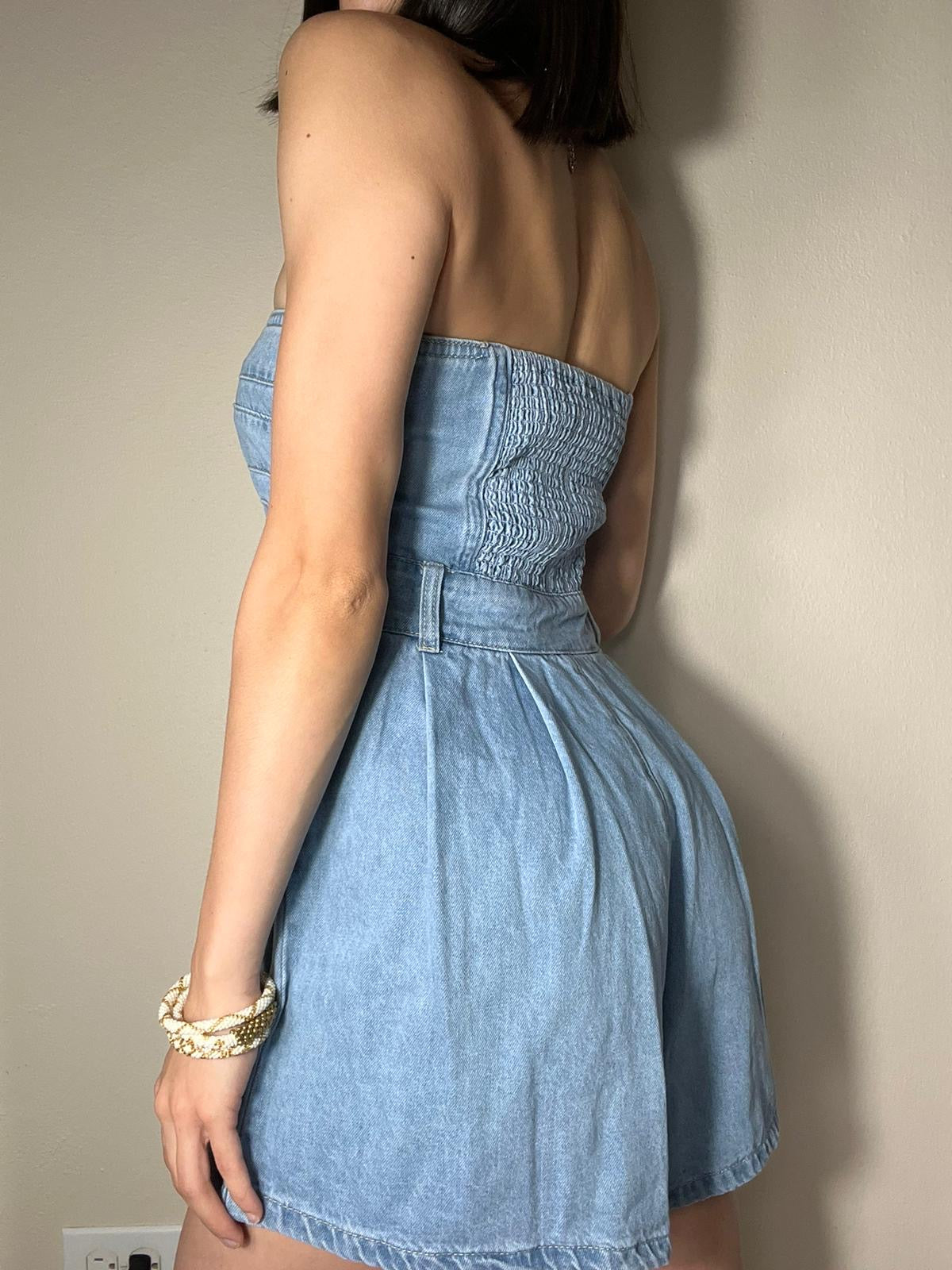 Jena Denim Romper