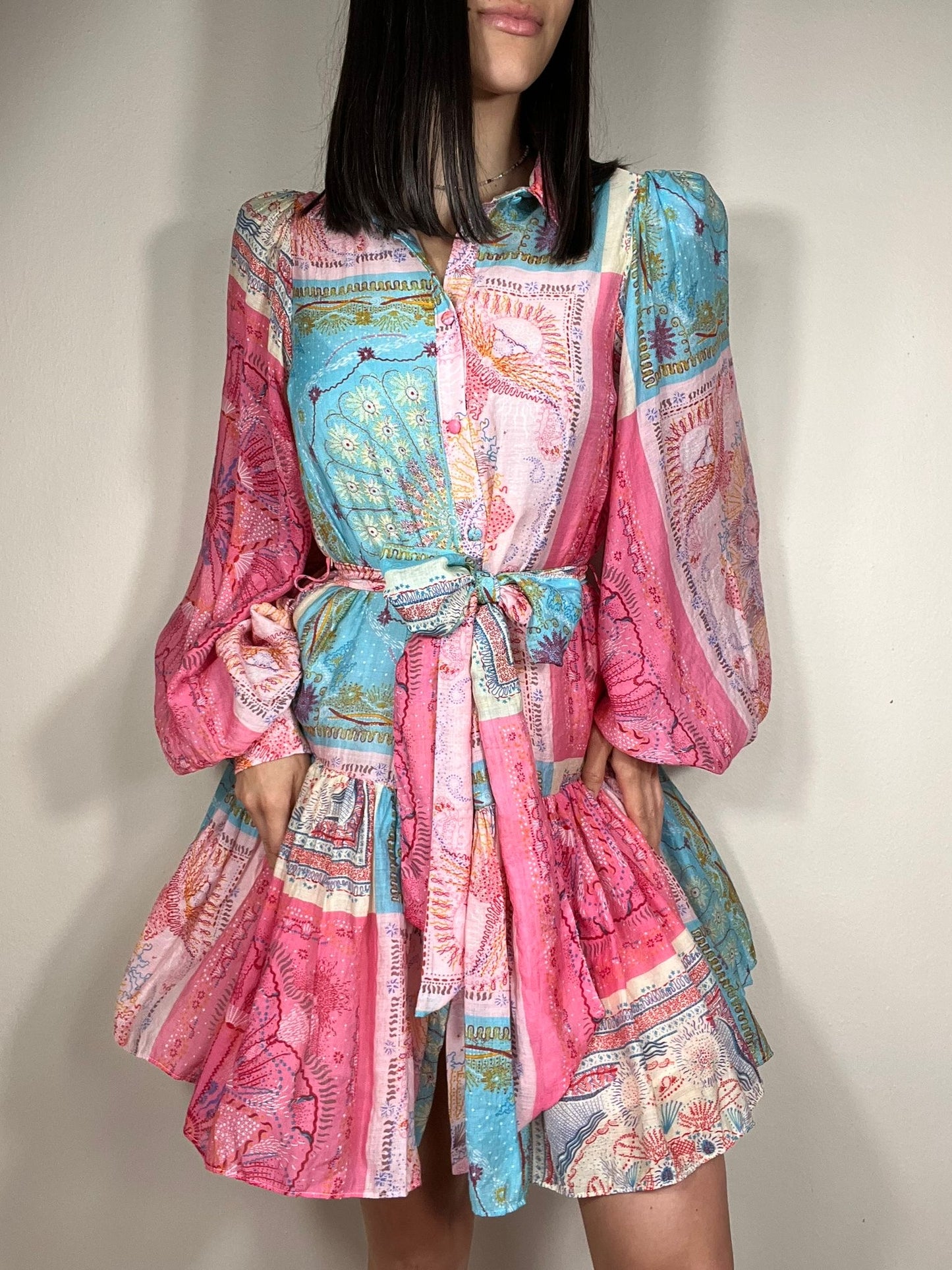 Venecia Belted Dress