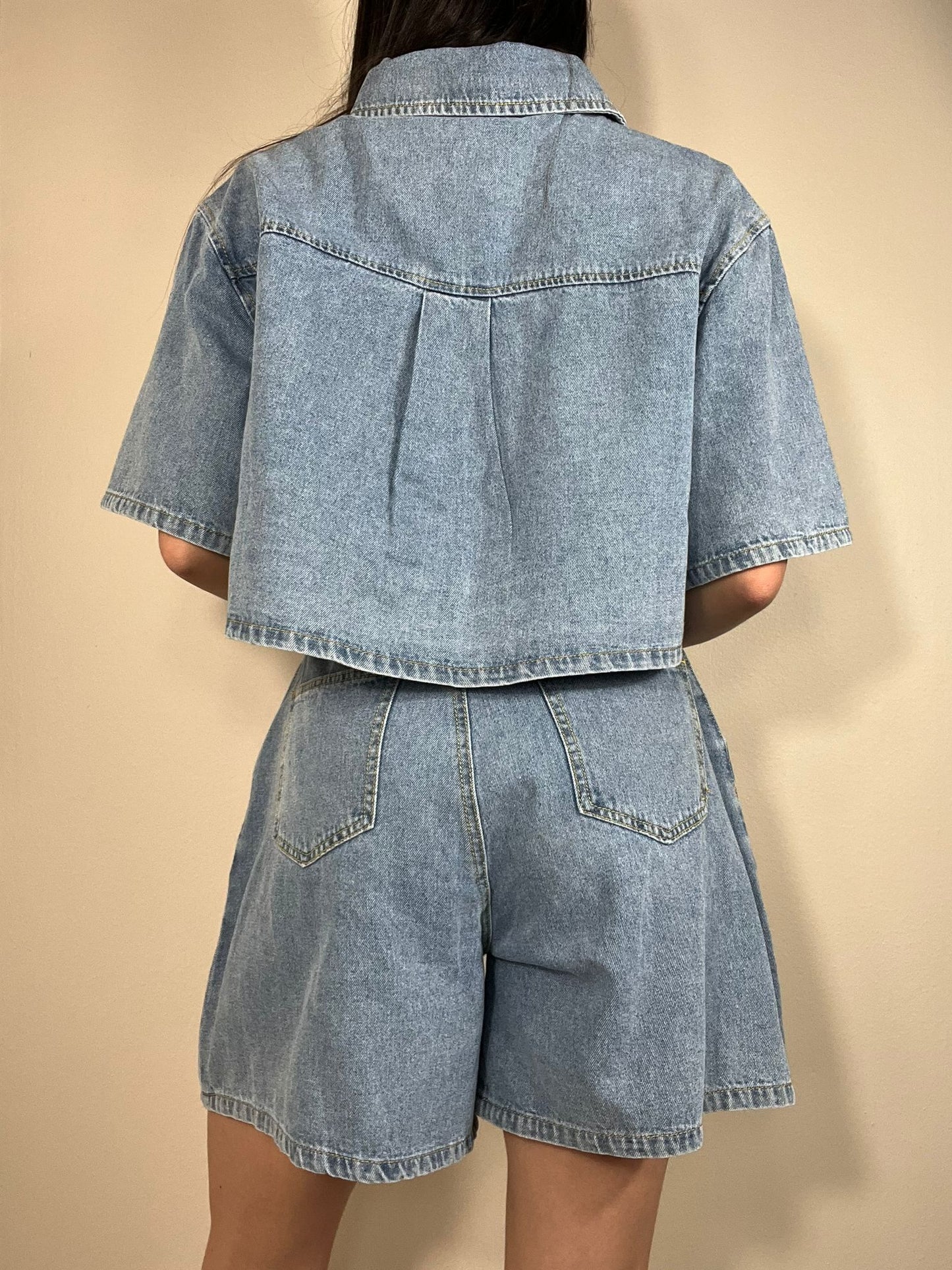 Nicole Denim Set