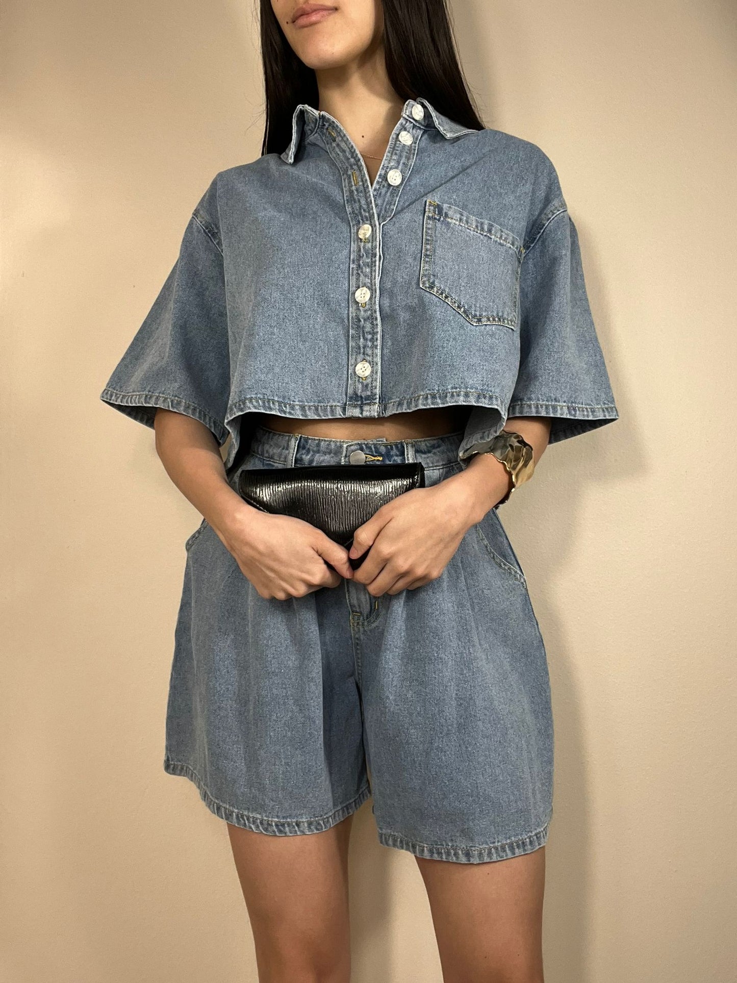 Nicole Denim Set