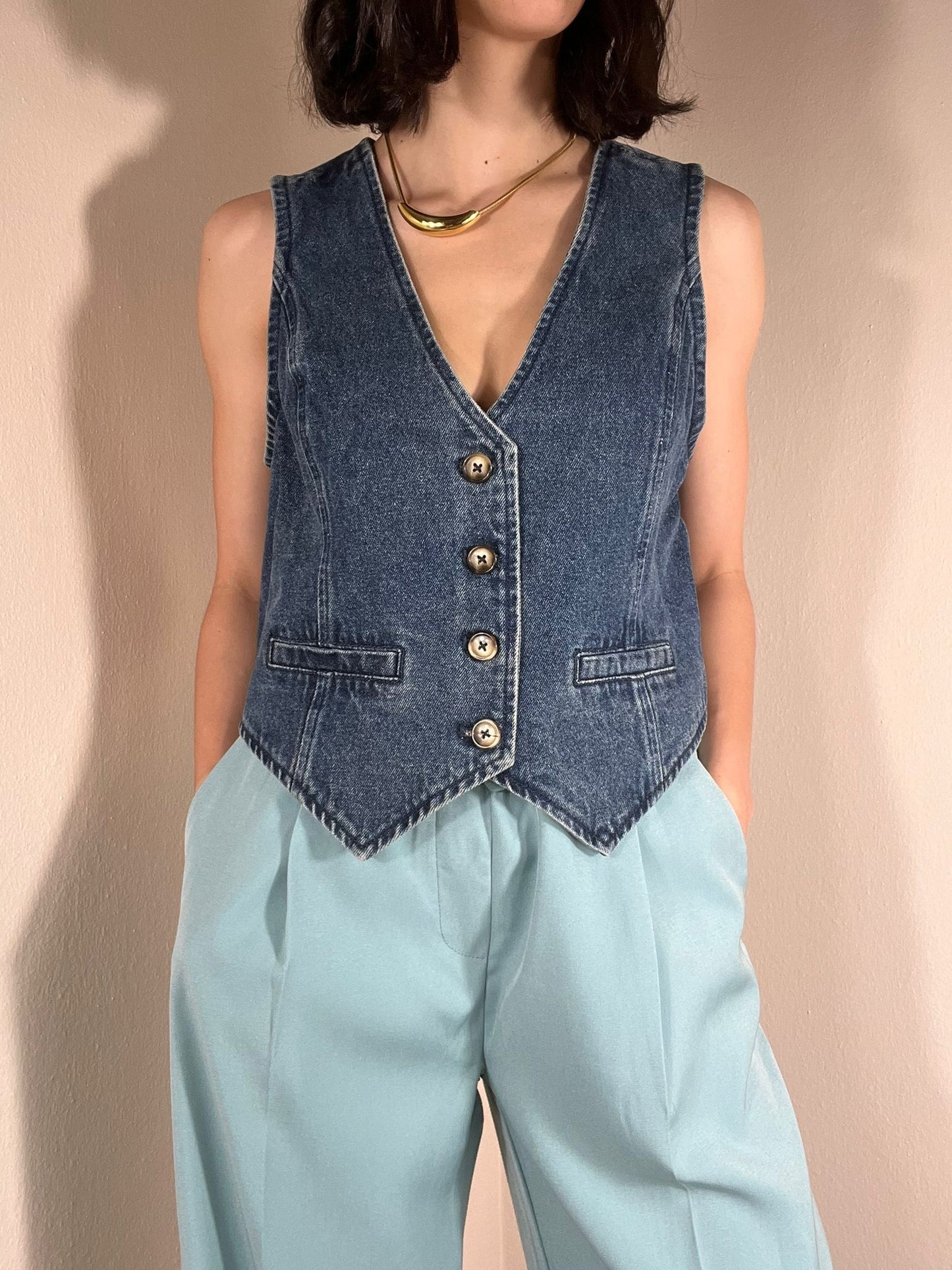 Ileana Denim Vest