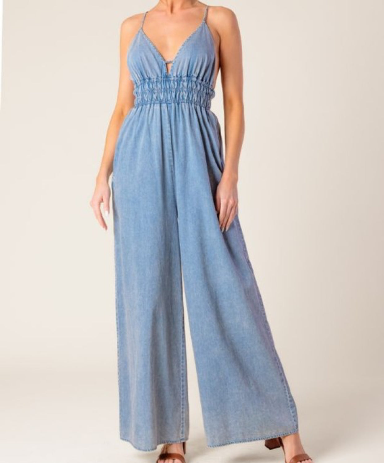 Ainhoa Denim Jumpsuit