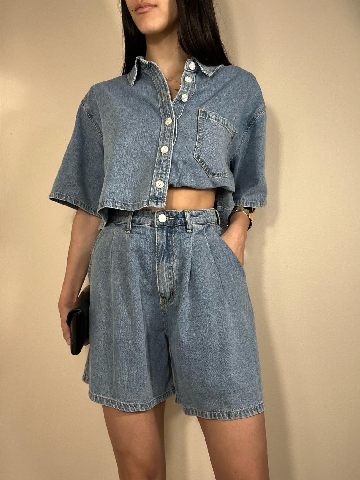 Nicole Denim Set