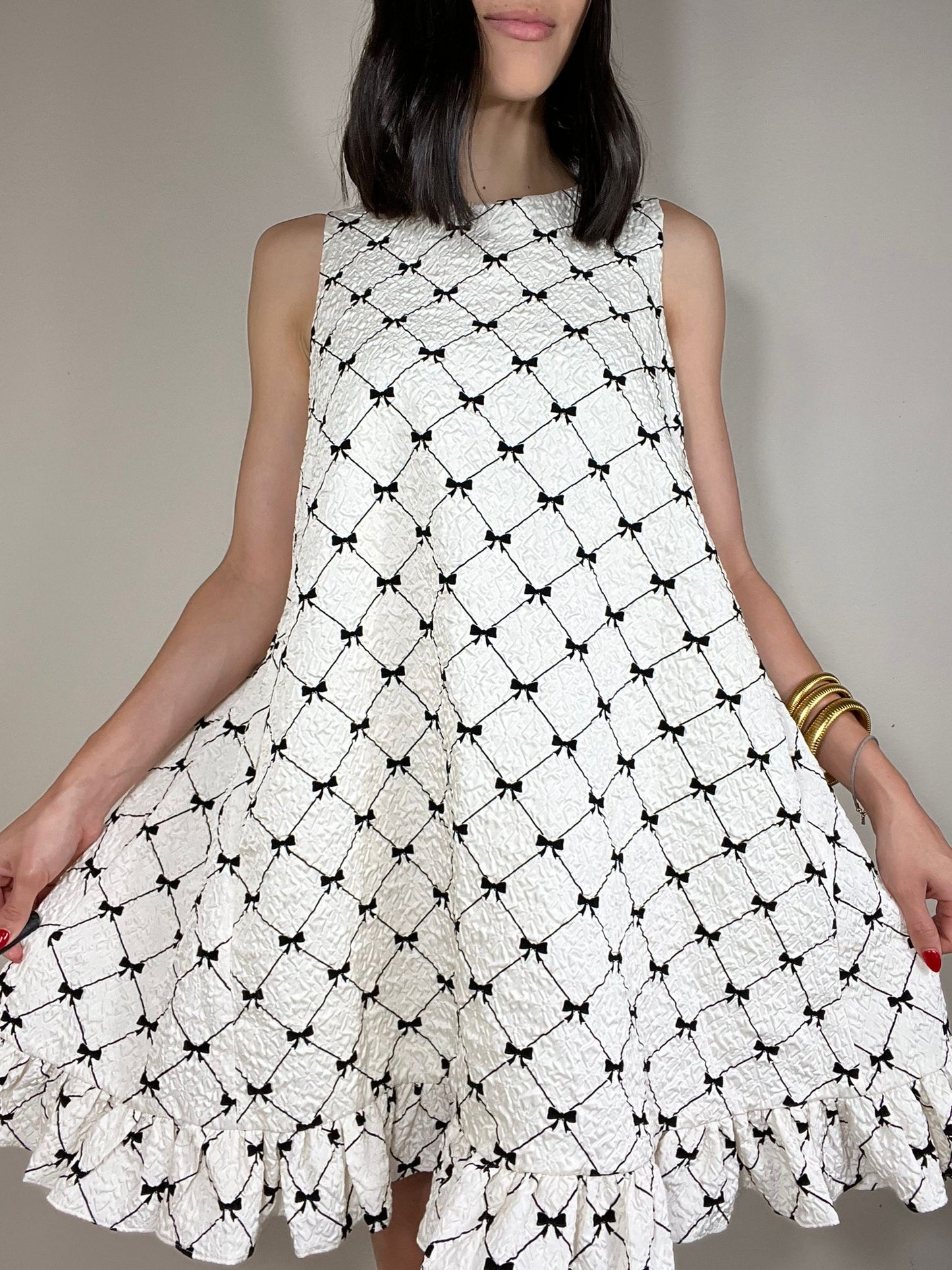 Bow Mini Dress
