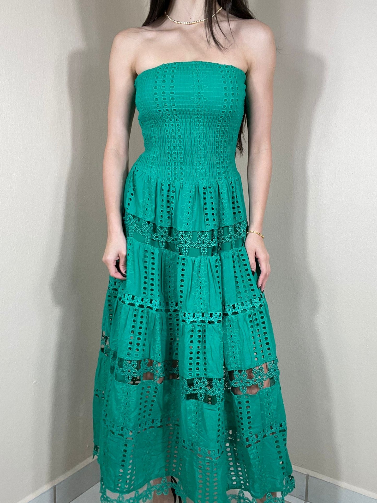Mrs White Tube Dress **Final Sale**