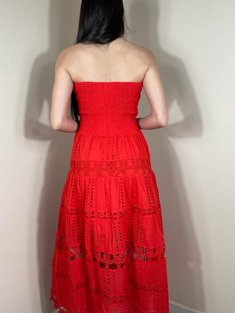 Mrs White Tube Dress **Final Sale**