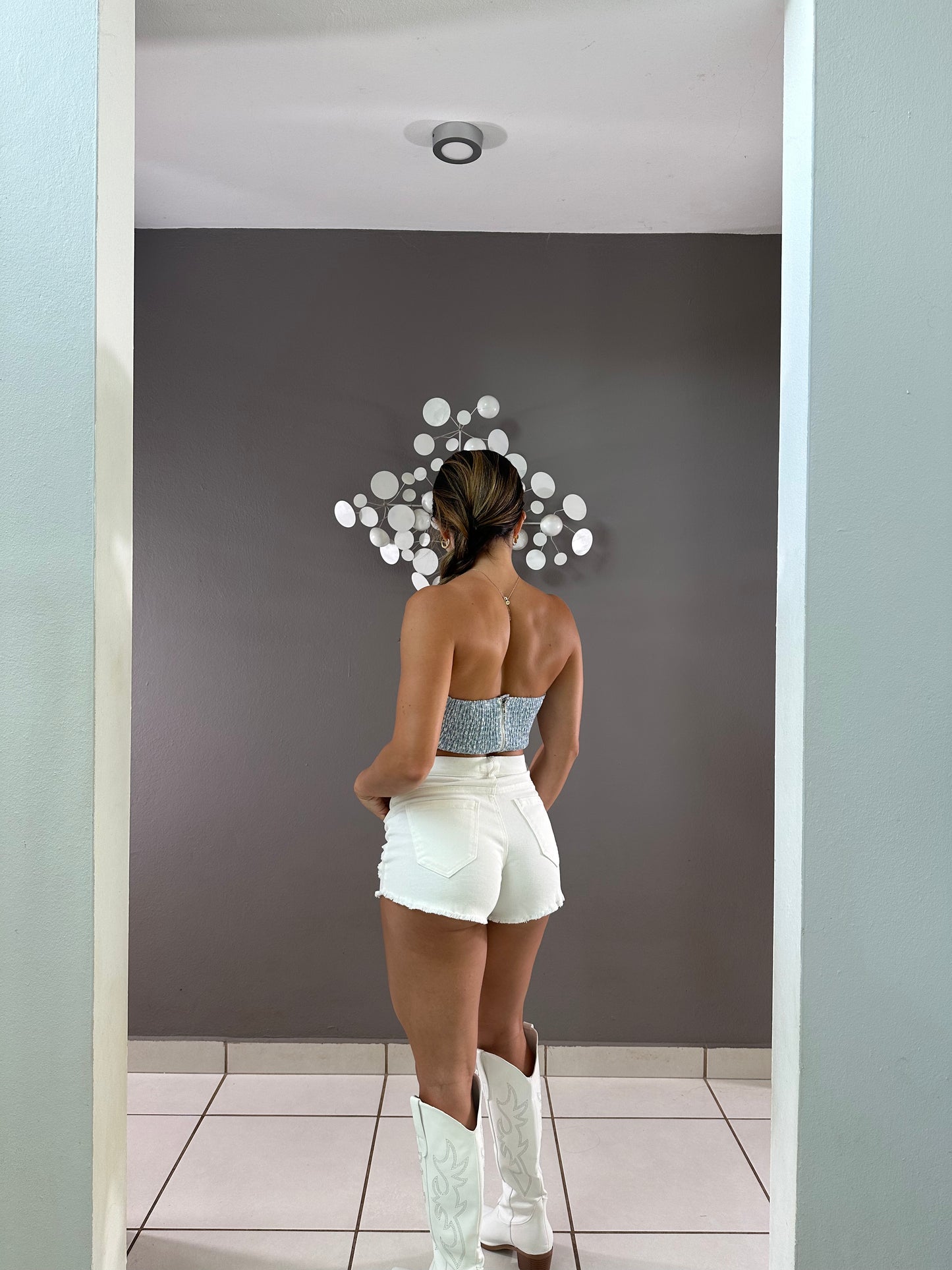 The Floral Corset Top