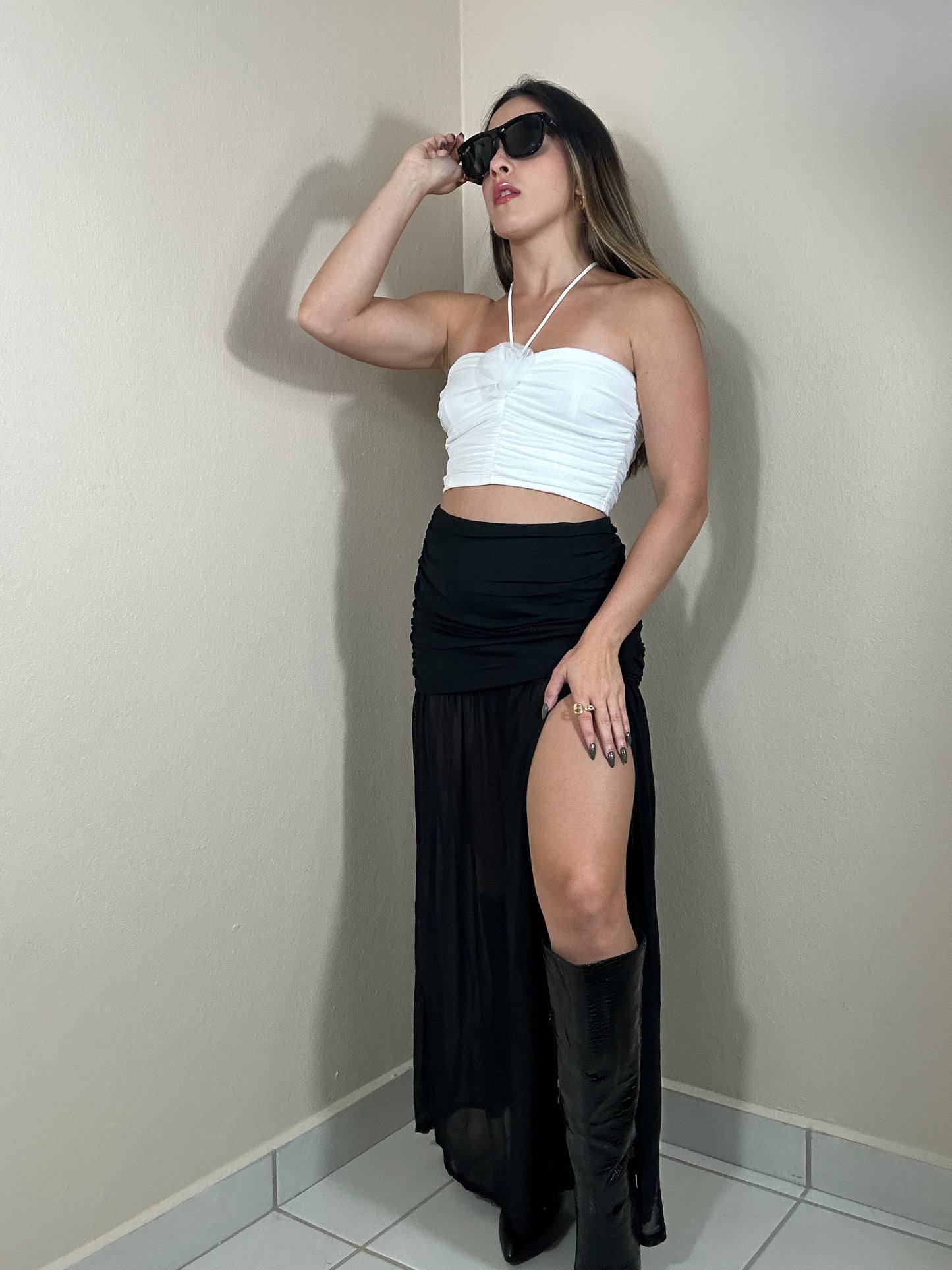 Isabella Mesh Skirt