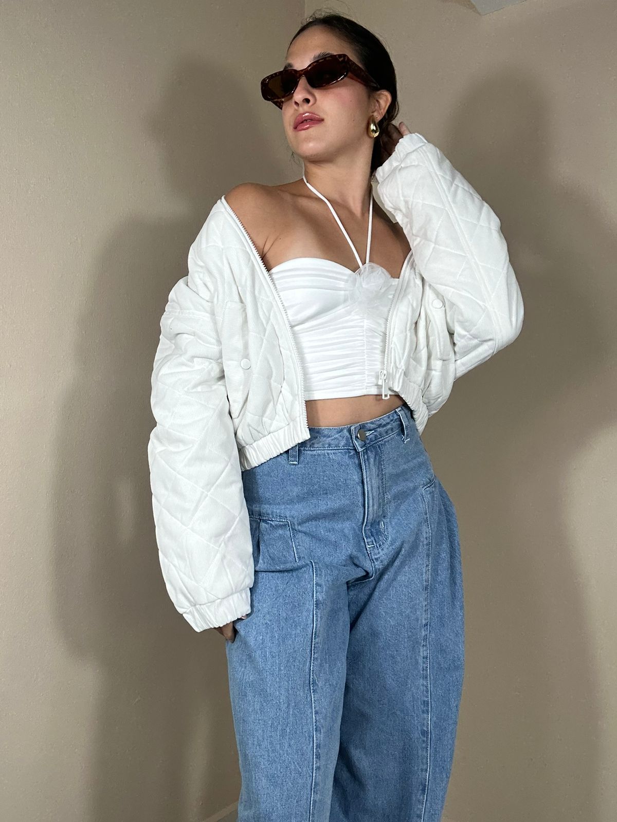 Margie Flower Top