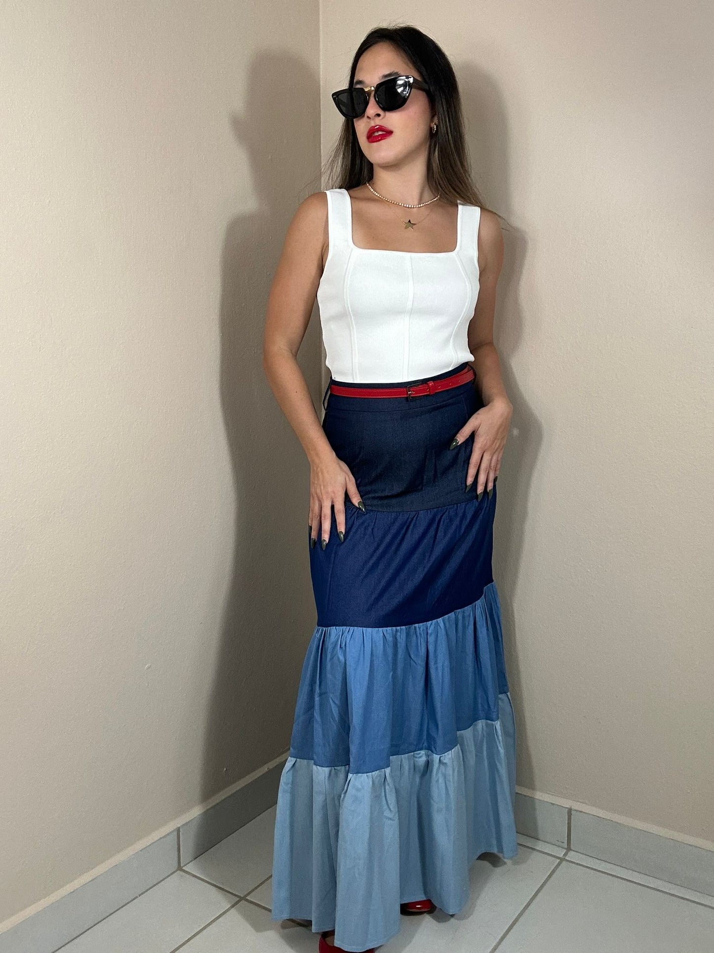 Denim Obsessed Skirt