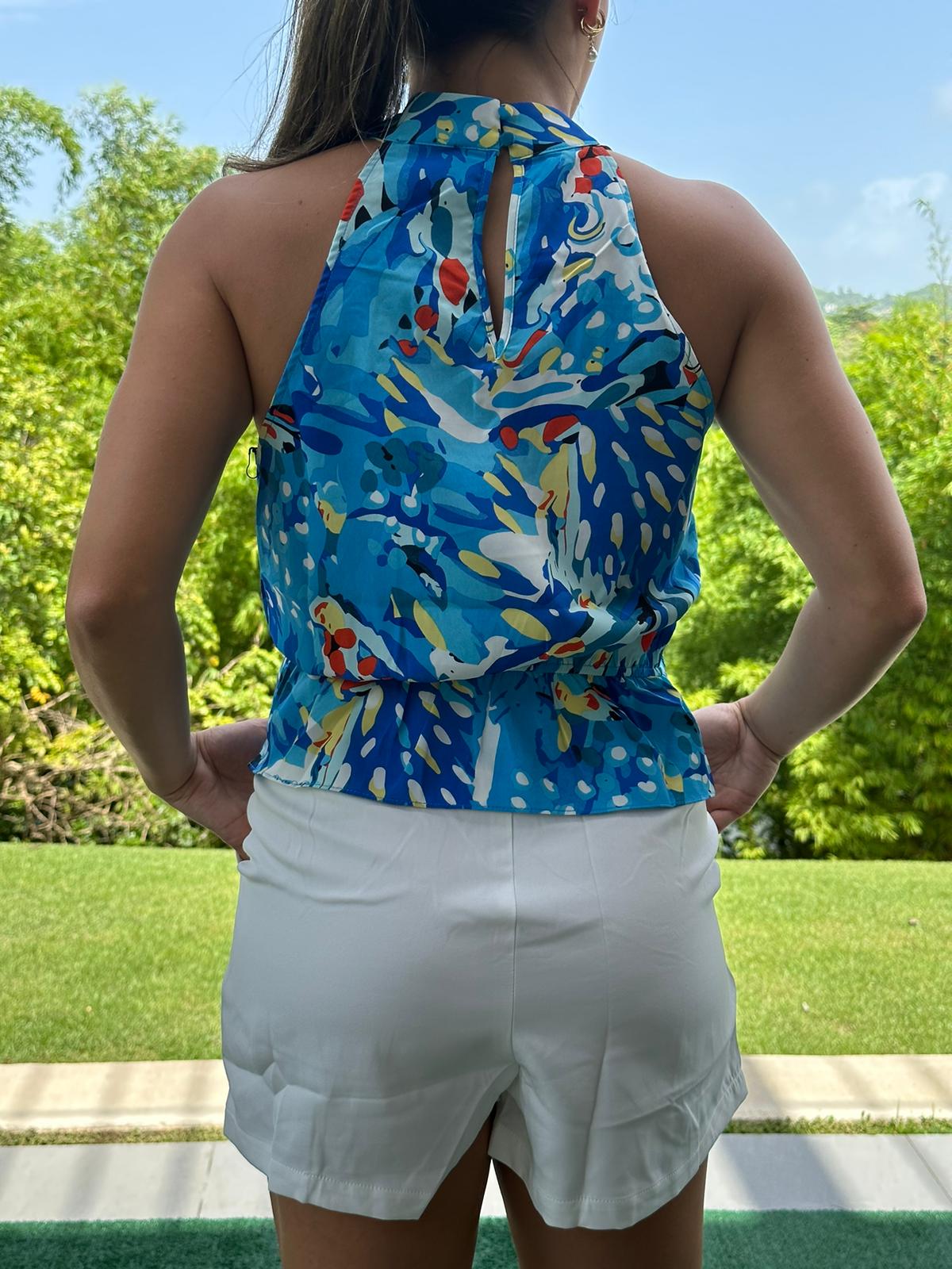 Mara Peplum Top
