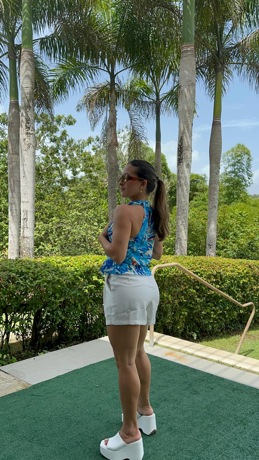 Mara Peplum Top