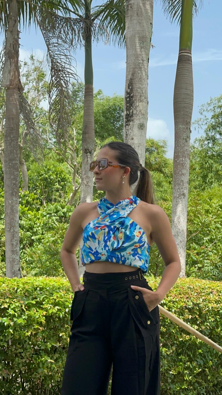 Mara Peplum Top