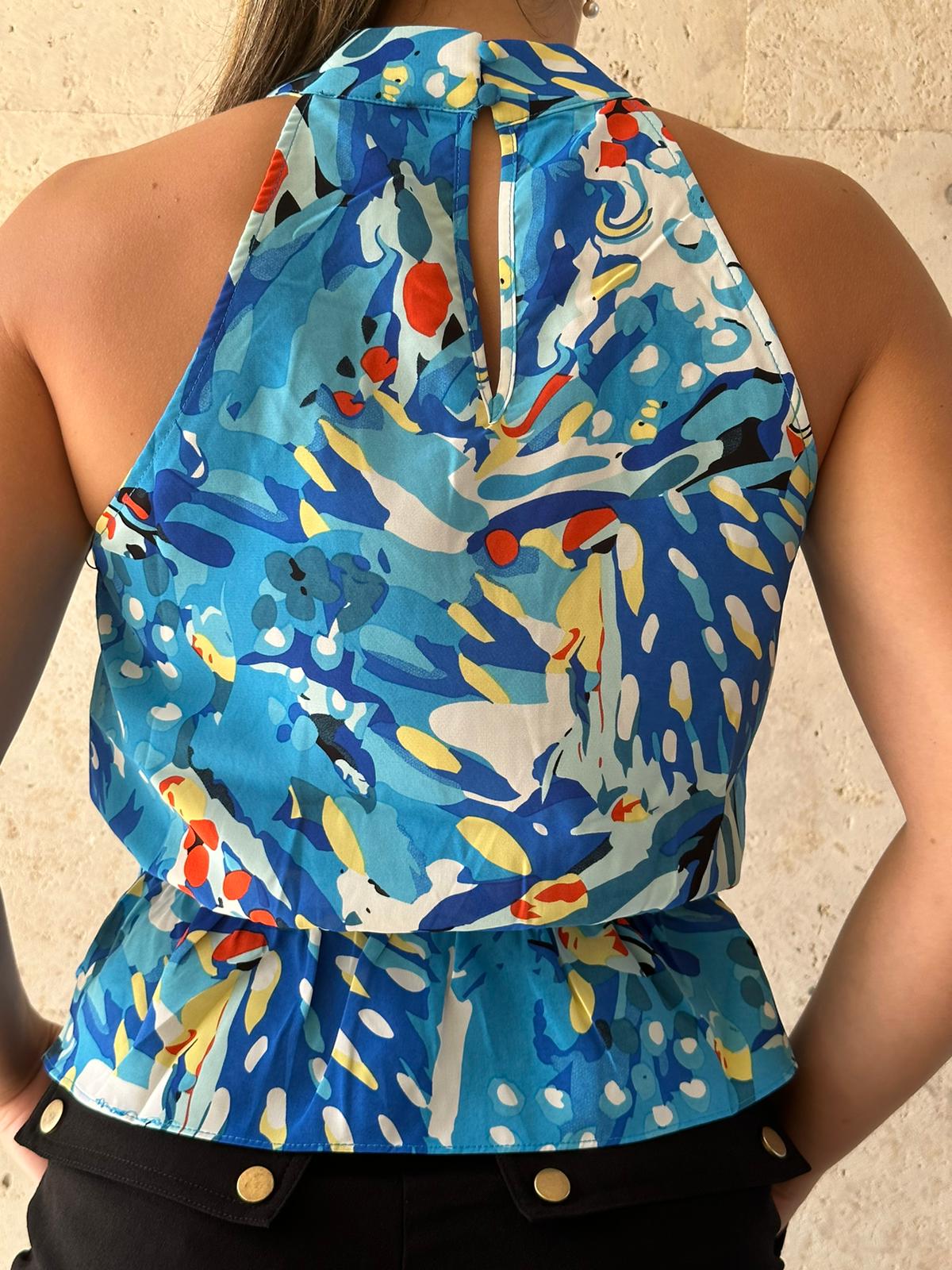 Mara Peplum Top