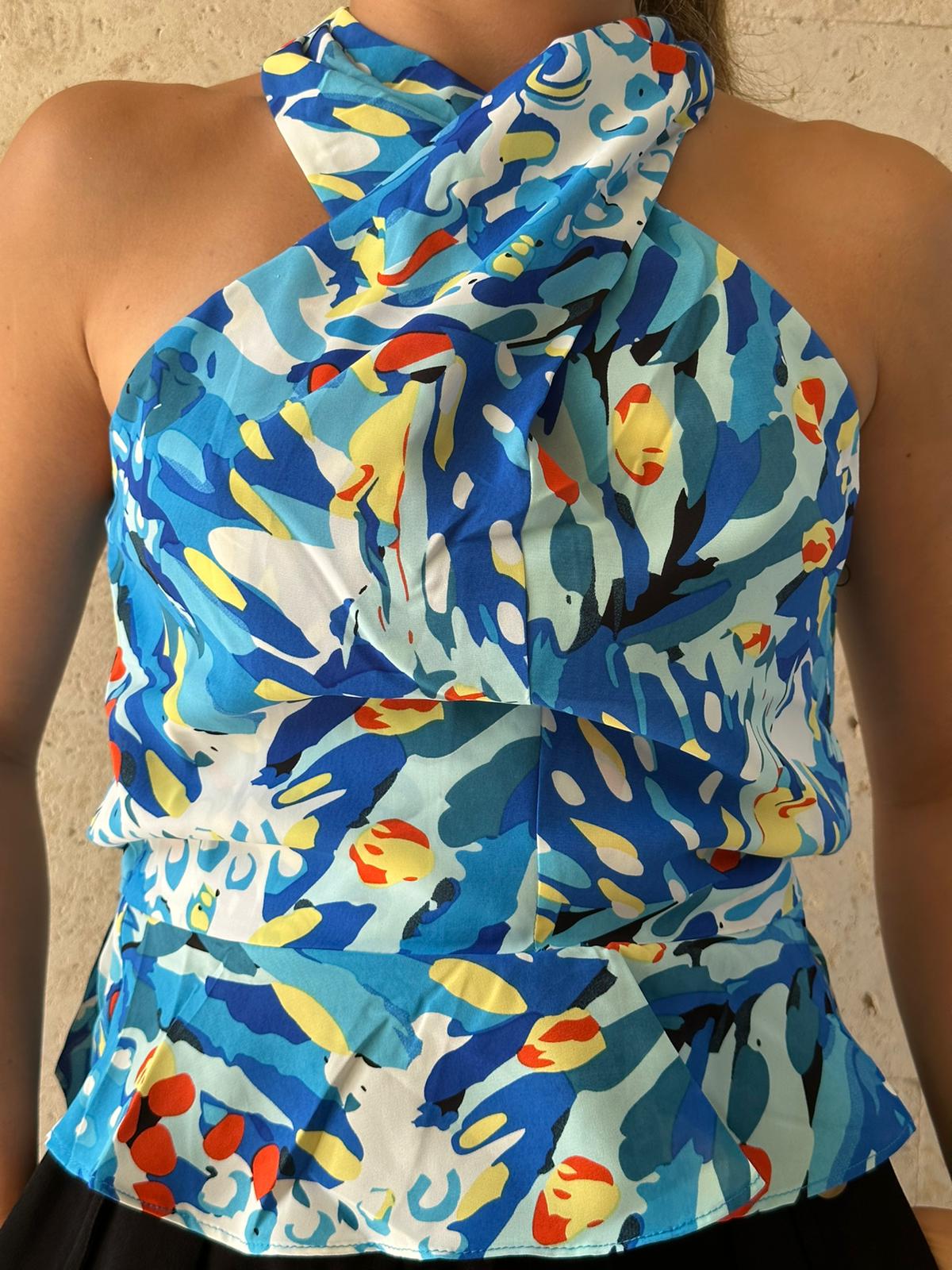 Mara Peplum Top