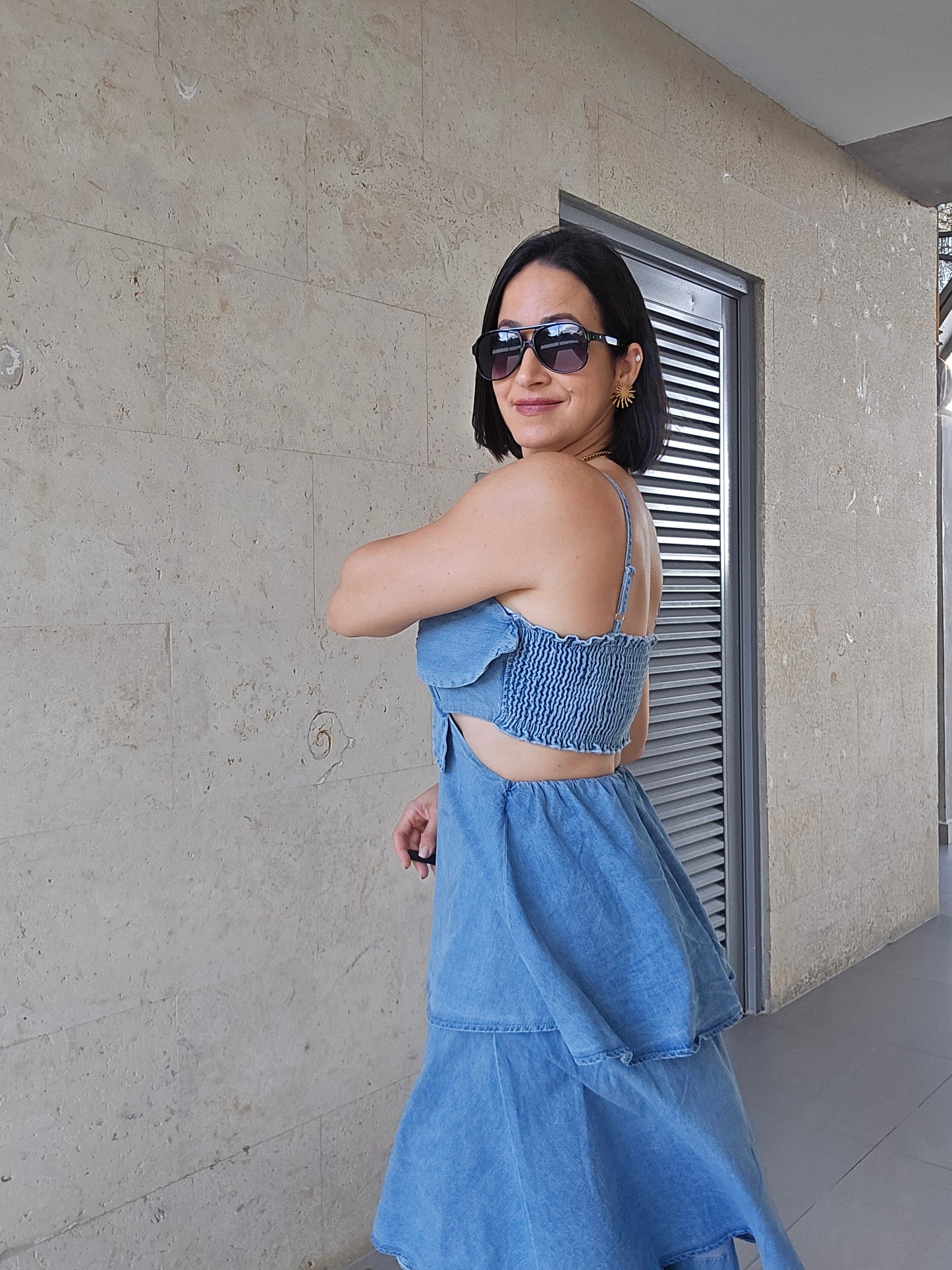 Selma Denim Dress