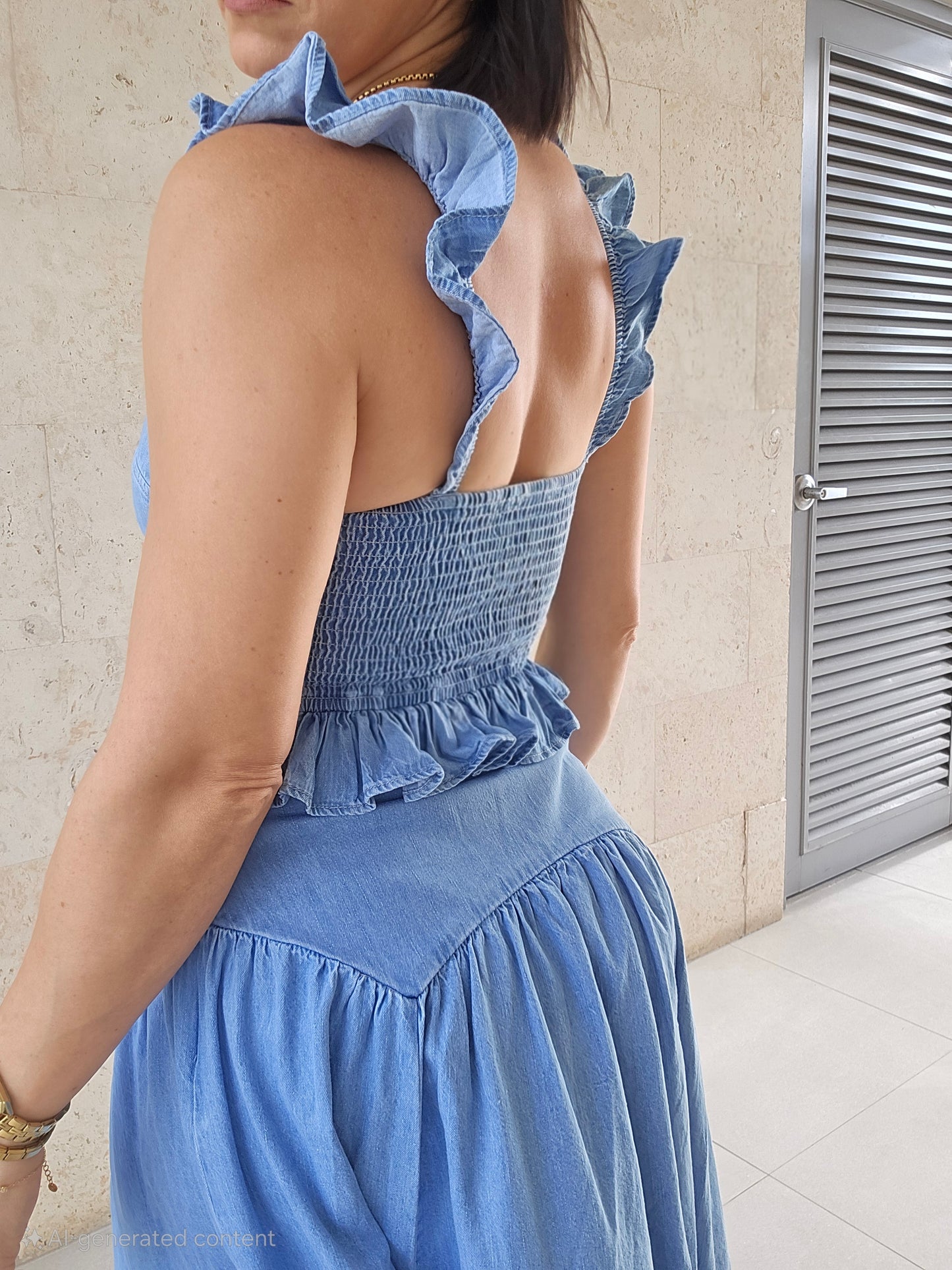 Claudia Denim Set