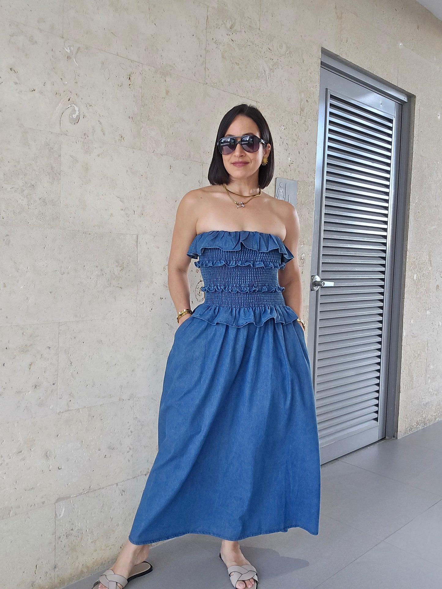 Jess Denim Dress