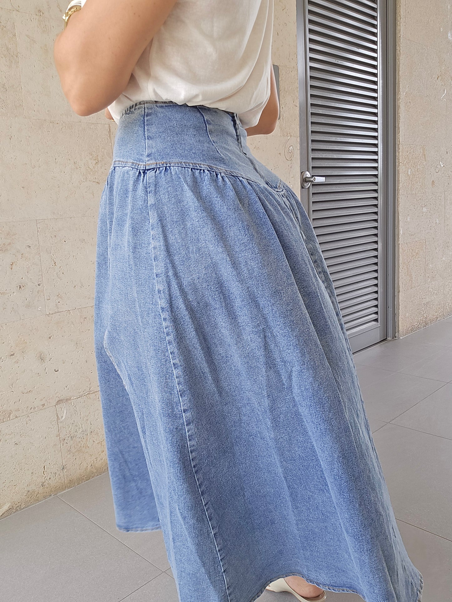 Merari Denim Skirt