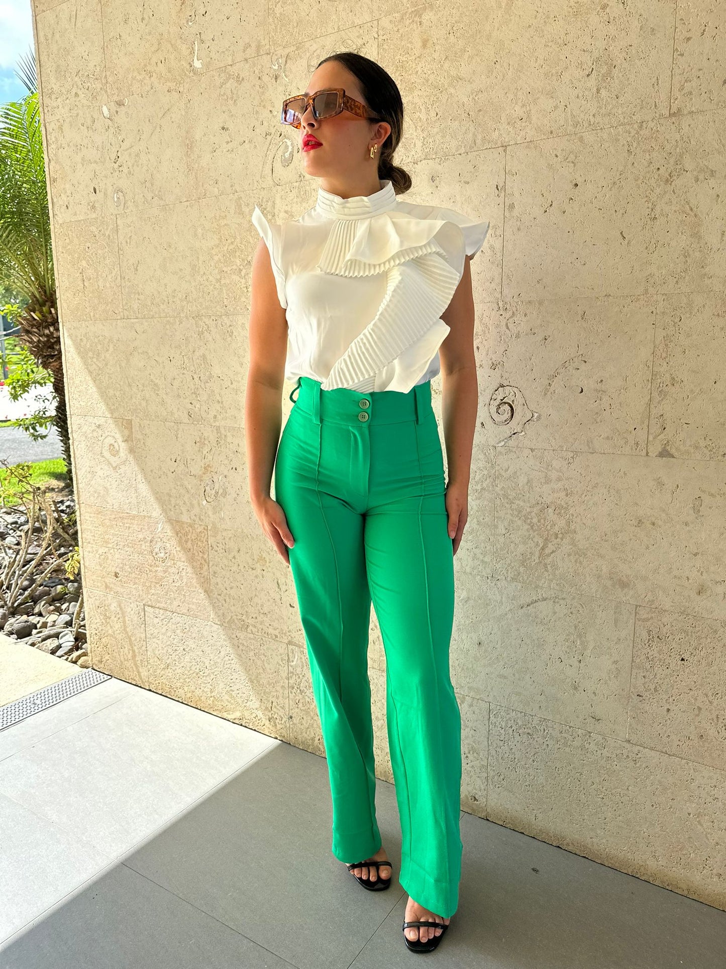 Elegant Ruffle Top