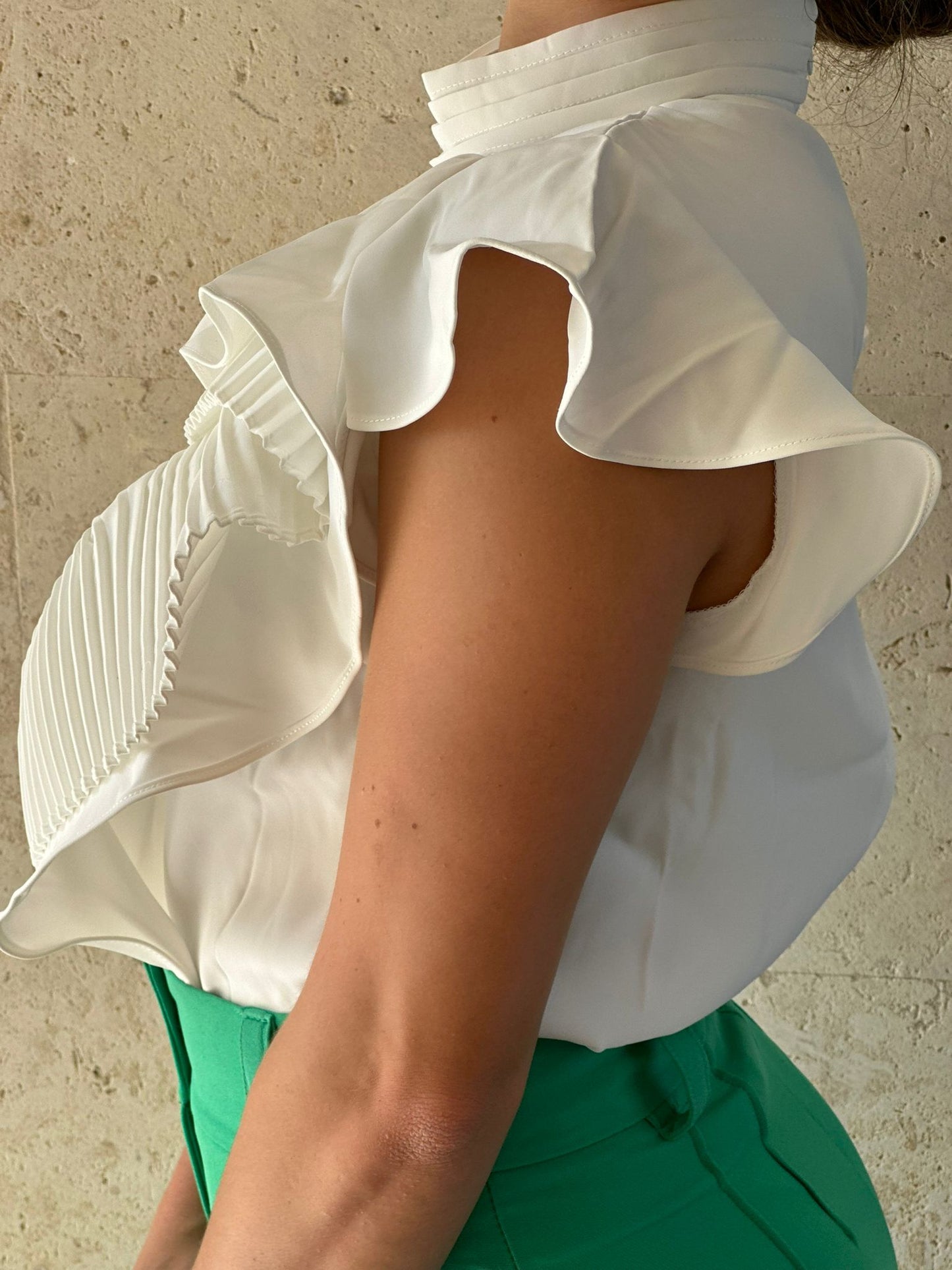 Elegant Ruffle Top