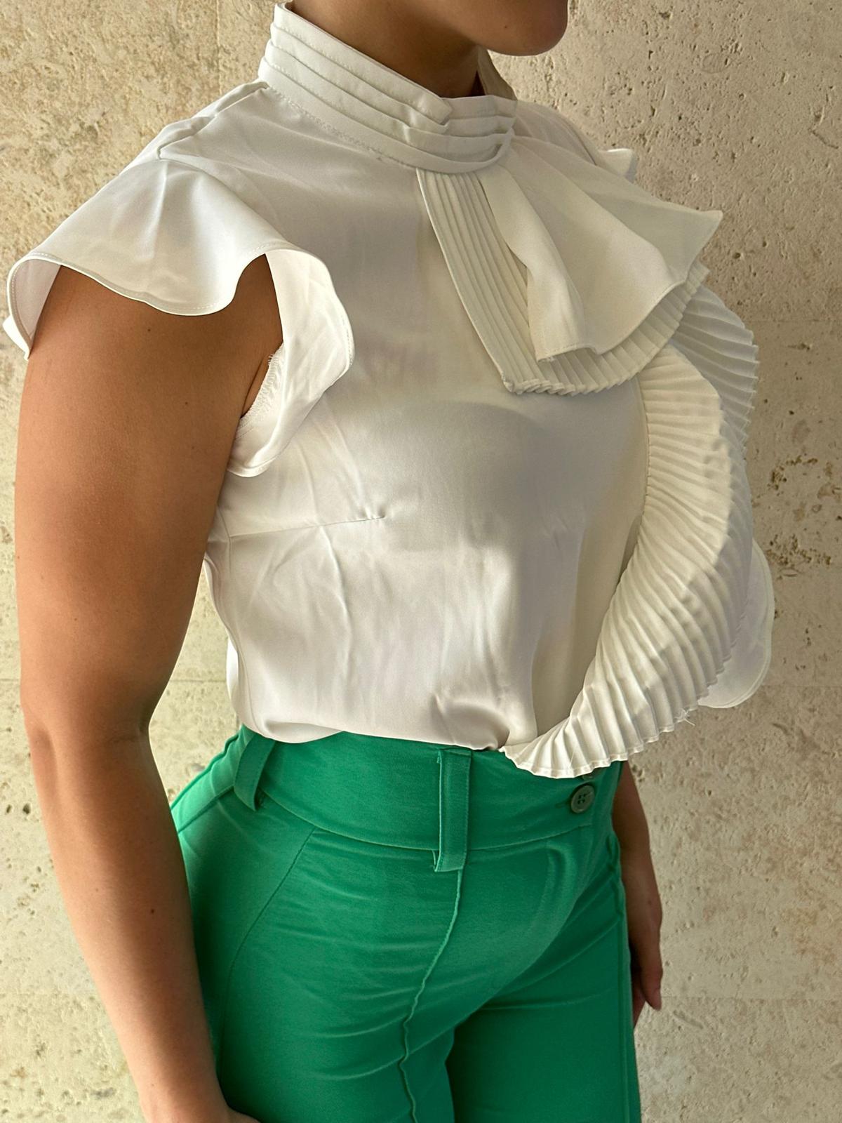 Elegant Ruffle Top