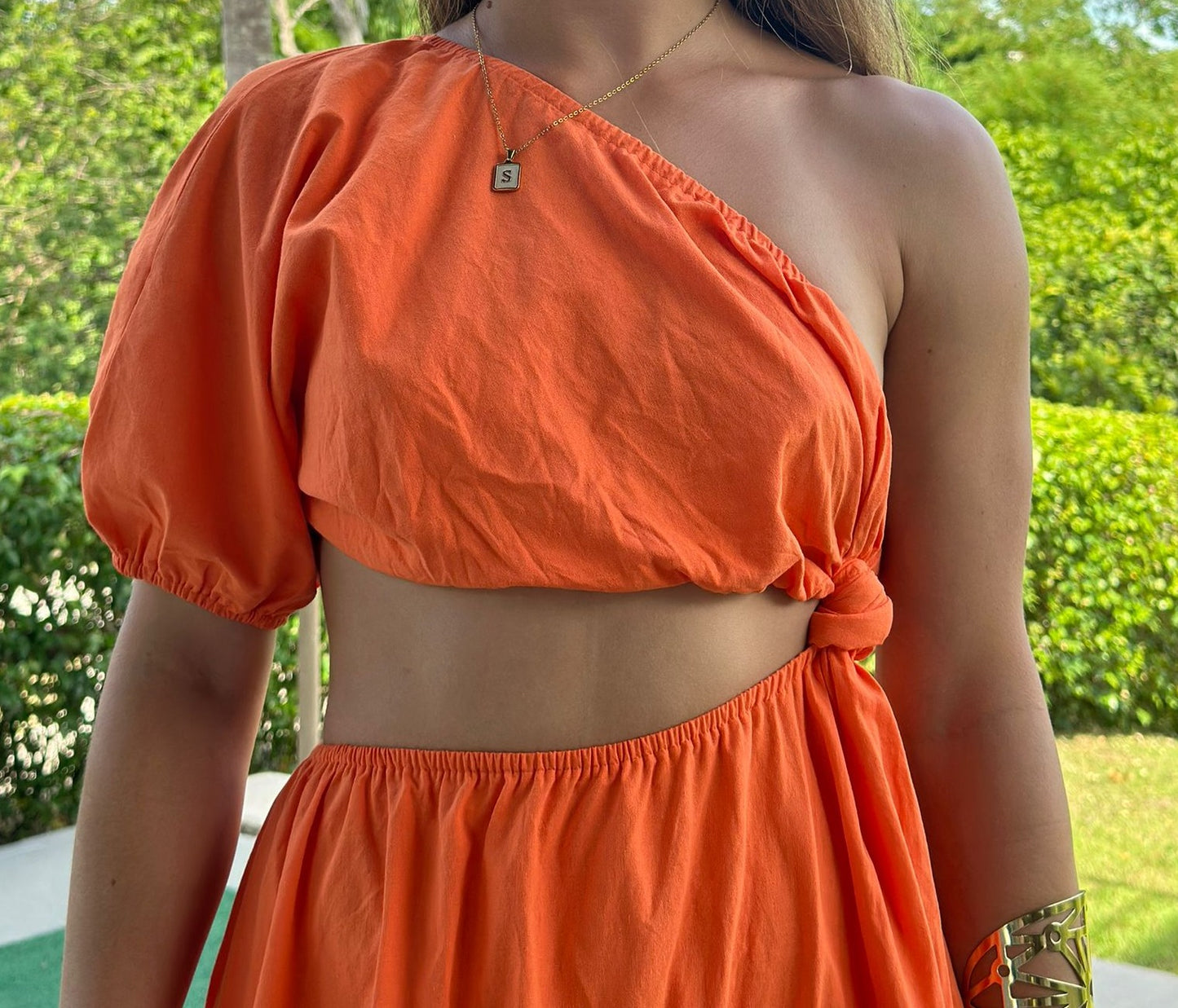 Flirting with Greece One Shoulder Sexy Dress