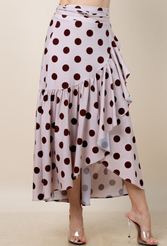 Lia Polka Dots Print