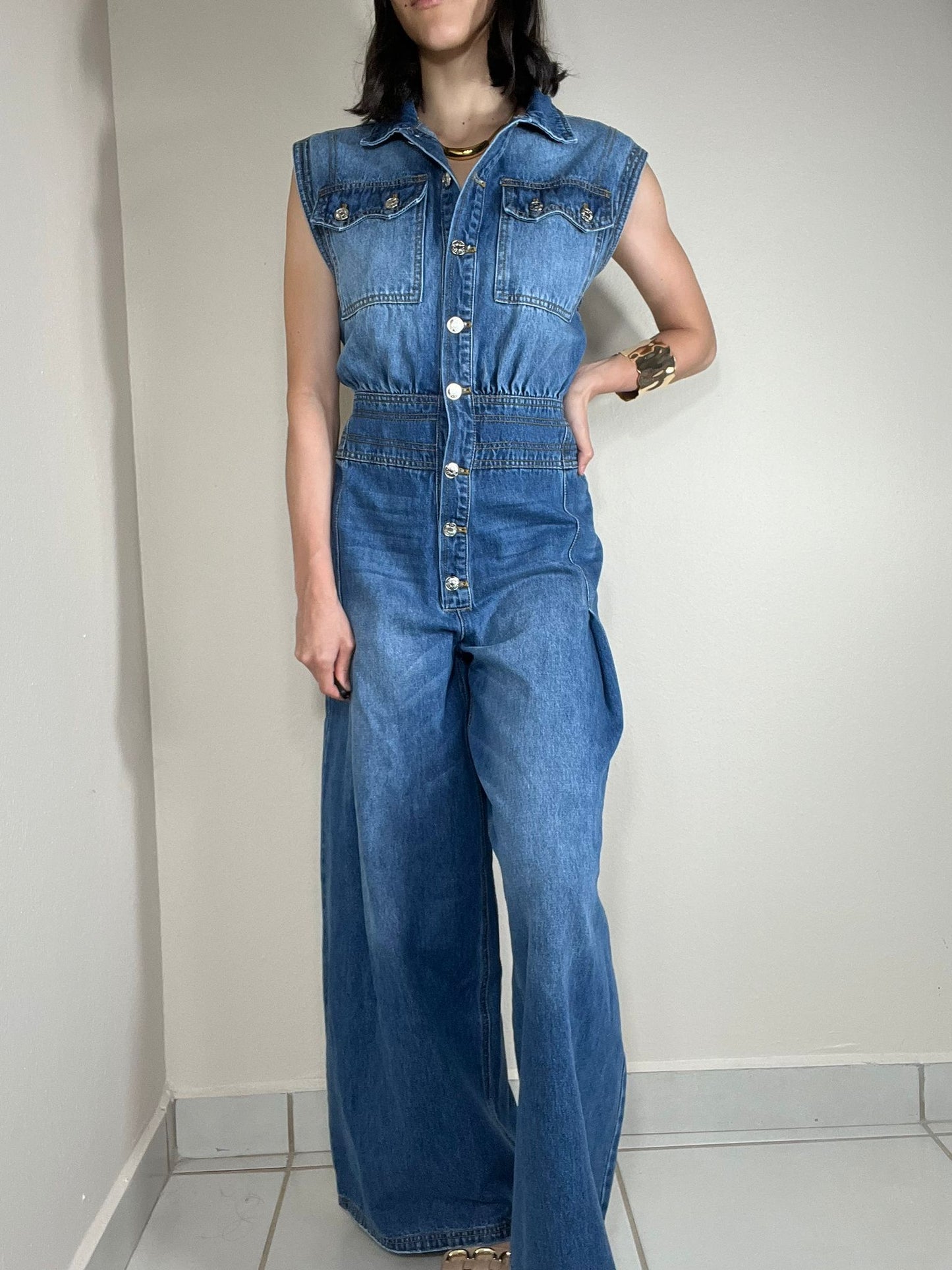 Sammi Denim Jumpsuit