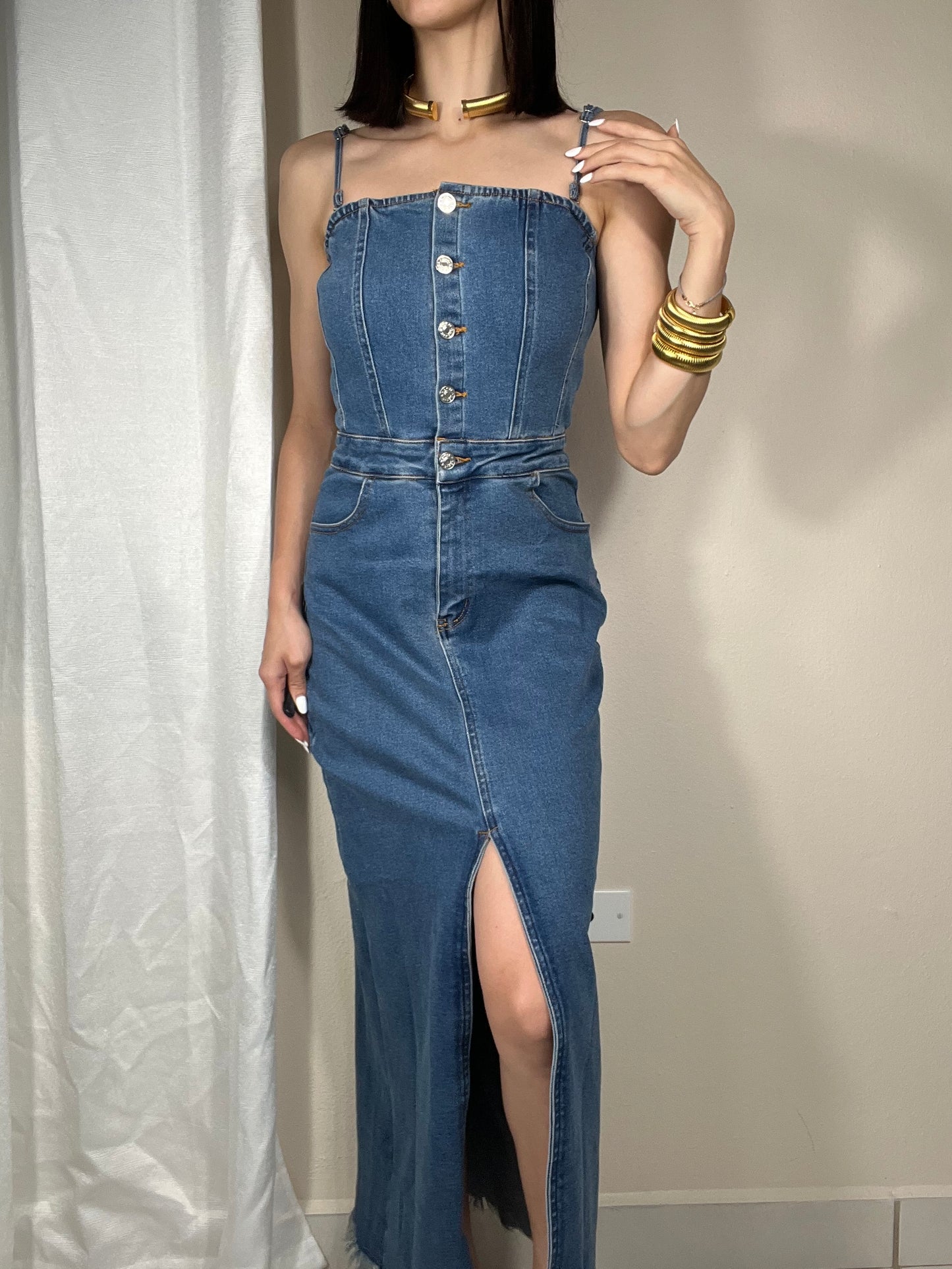 Emil Denim Dress