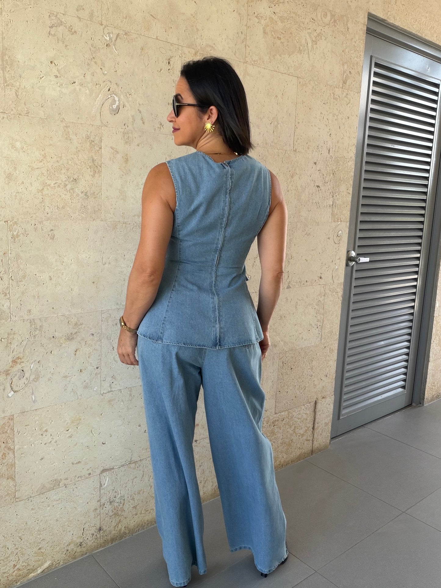 Fiorella Denim Set