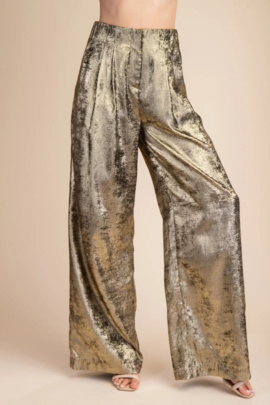 Kris Metallic Pants