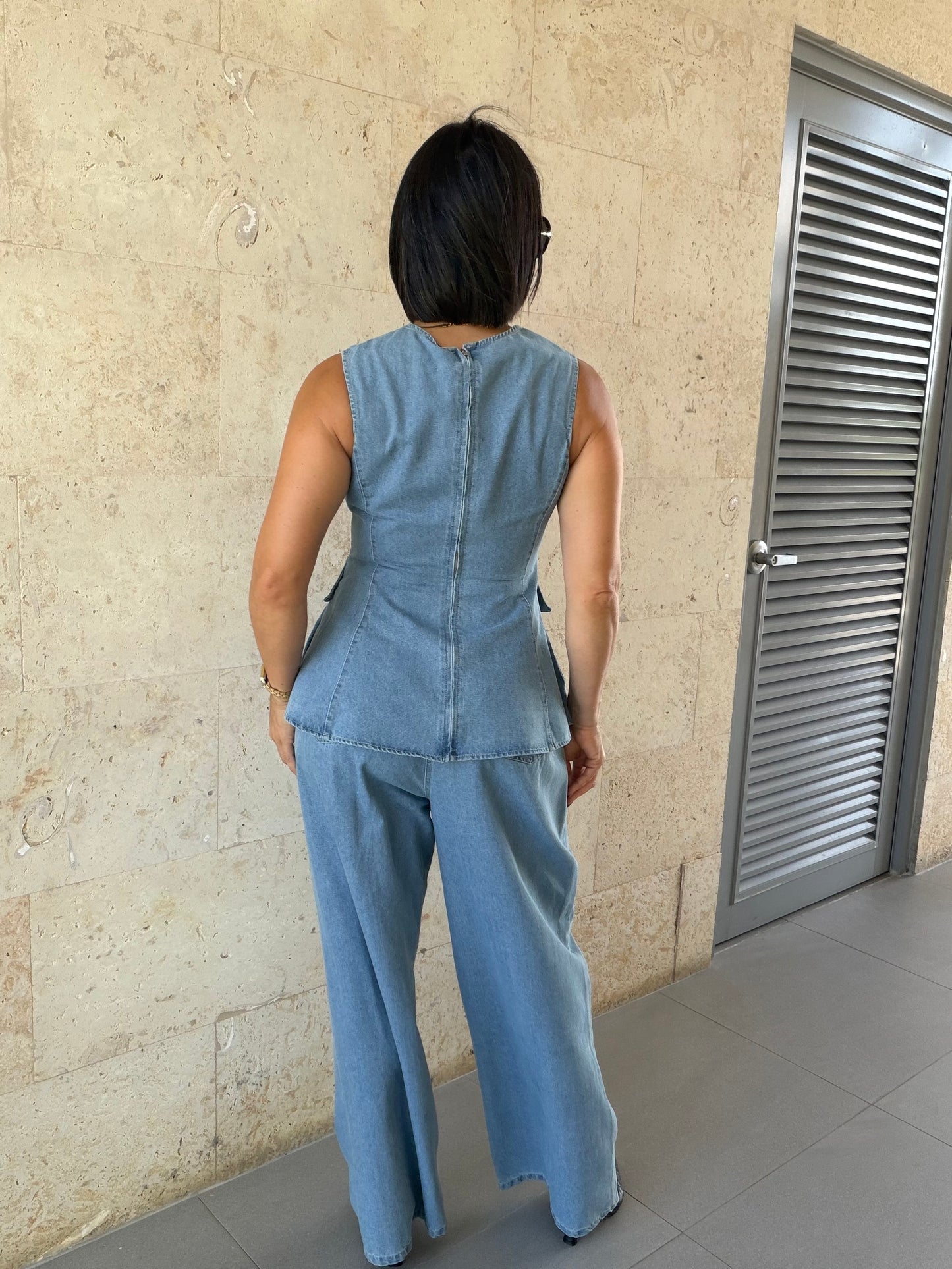 Fiorella Denim Set
