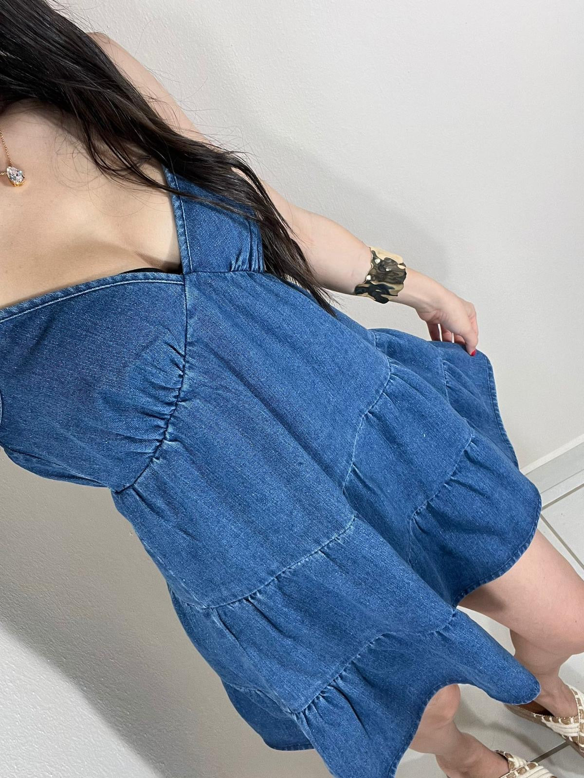 Aymar Mini Denim Dress