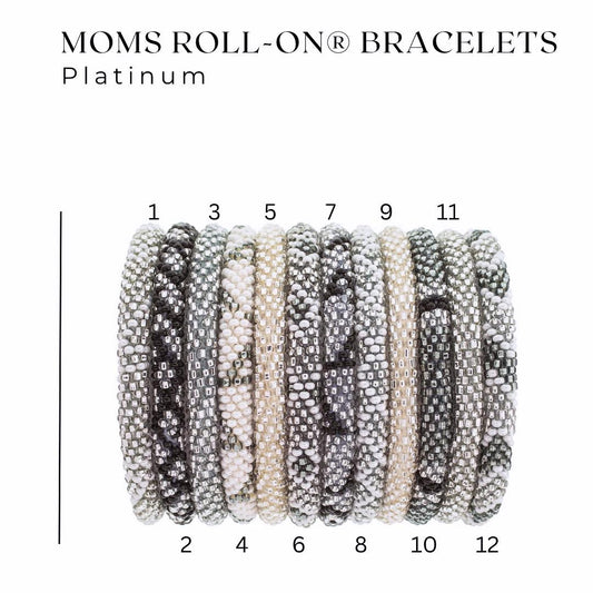 AIDTHROUGHTRADE THE ORIGINAL ROLL-ON® BRACELET - PLATINUM