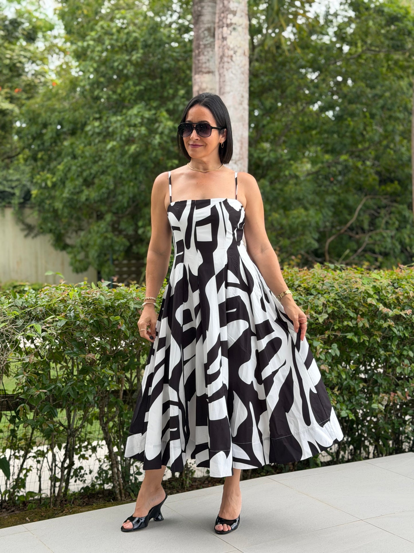 Noir Midi Dress
