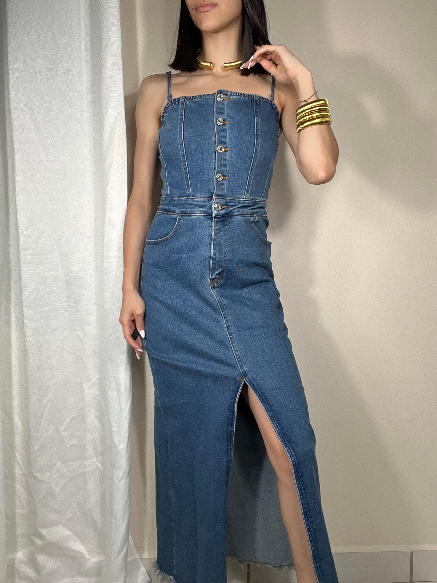 Emil Denim Dress