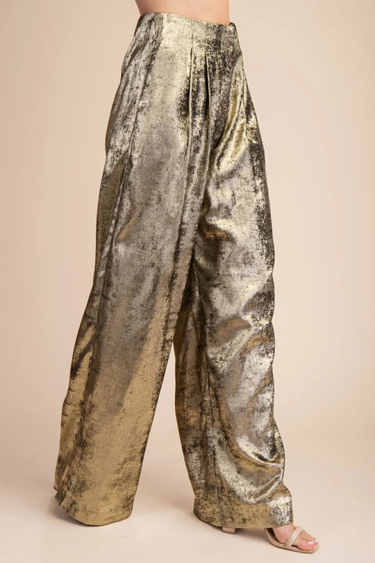 Kris Metallic Pants