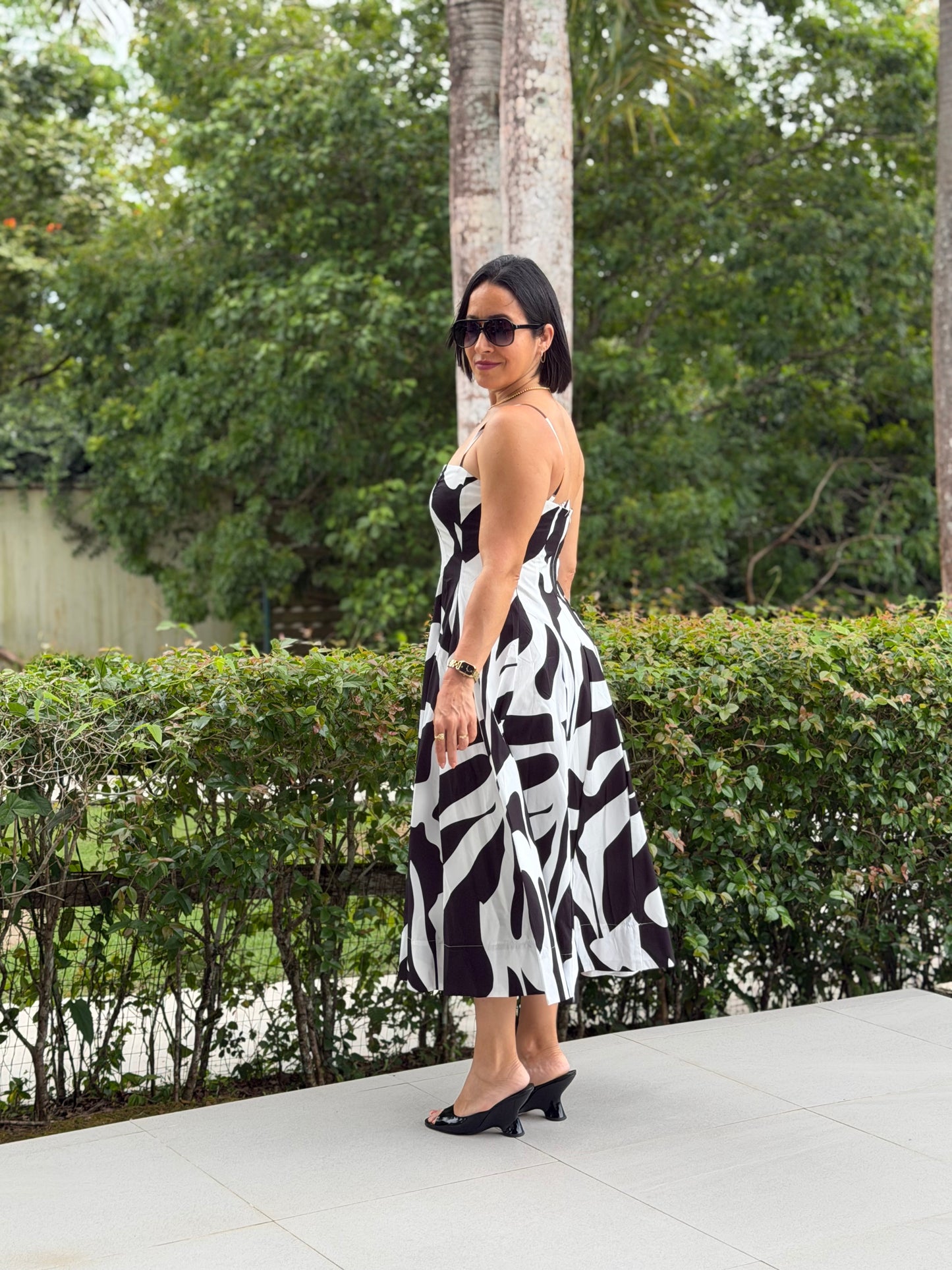 Noir Midi Dress