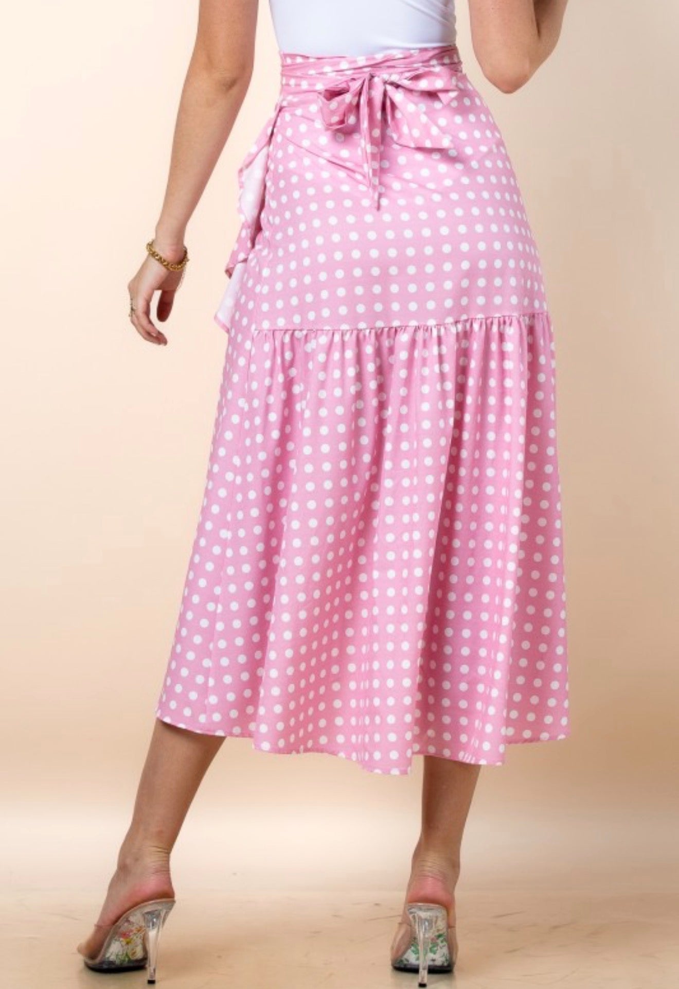 Lia Small Polka Dots Print