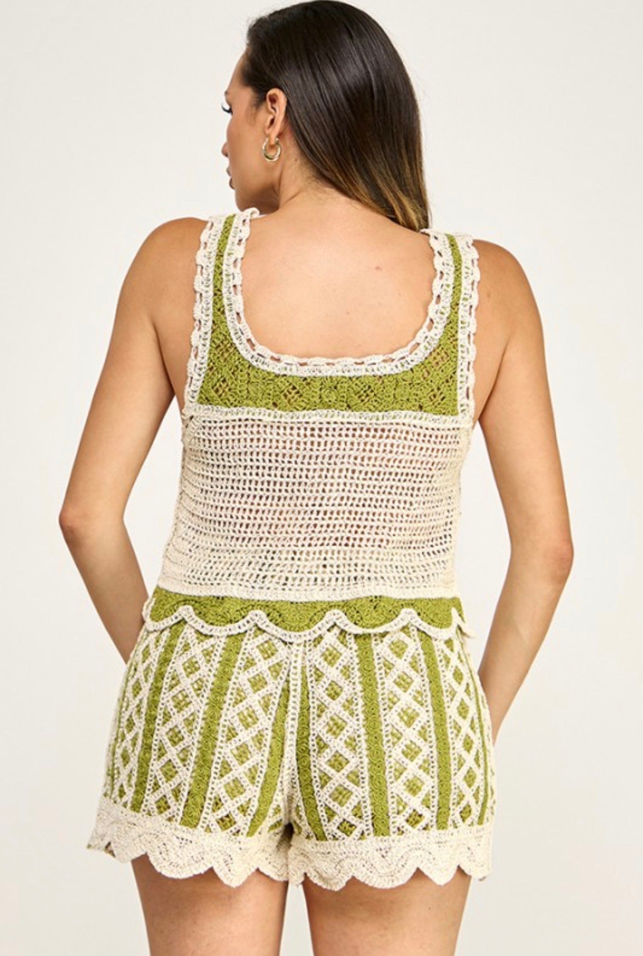 Ebere Crochet Set Green