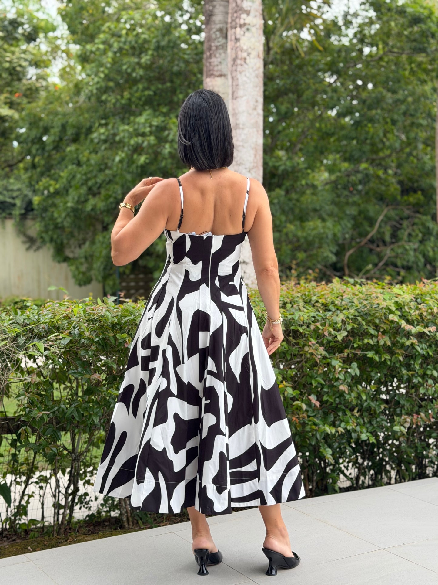 Noir Midi Dress