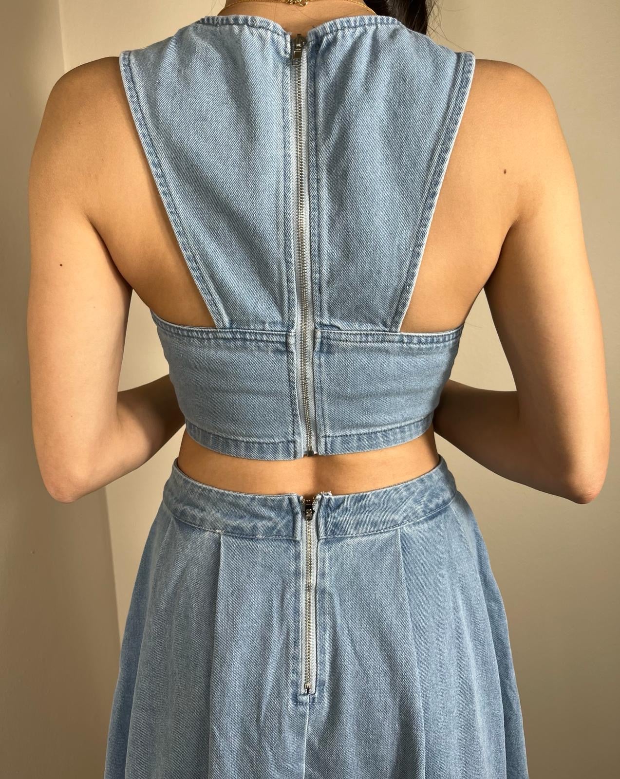 Analía Denim Set