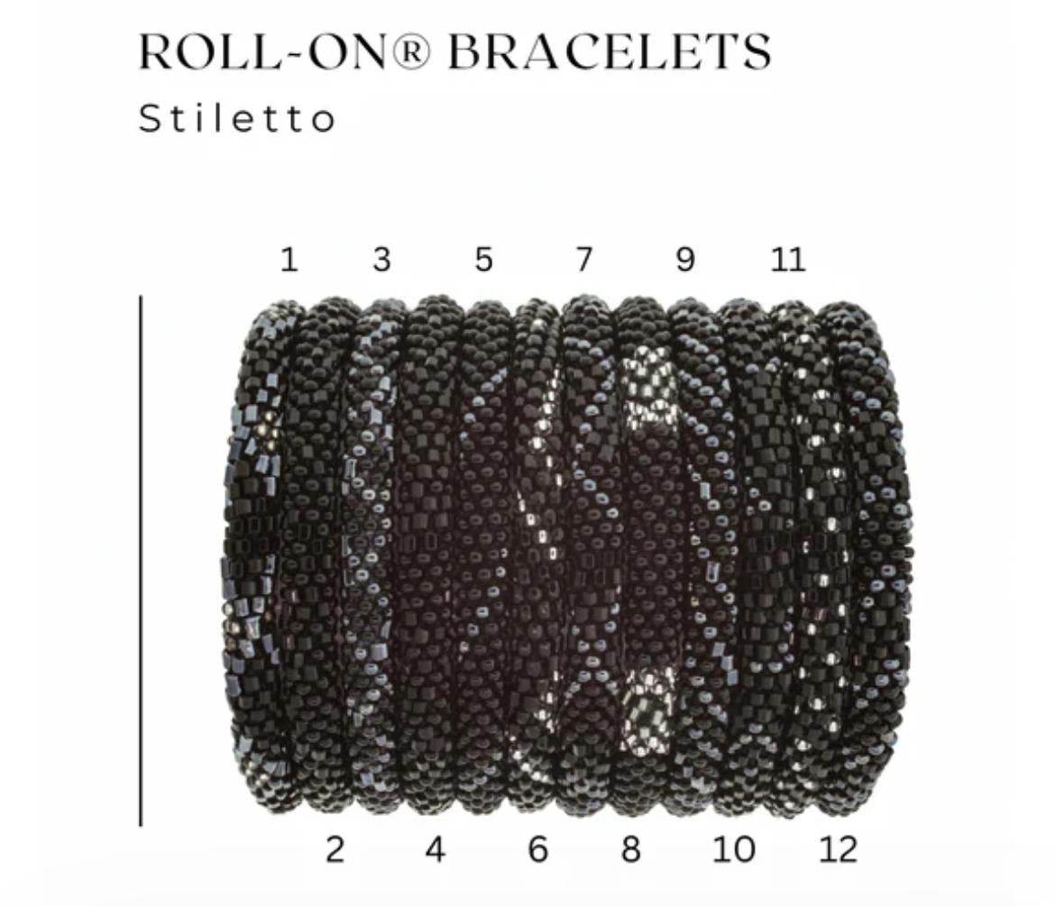 AIDTHROUGHTRADE THE ORIGINAL ROLL-ON® BRACELET - STILETTO
