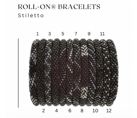 AIDTHROUGHTRADE THE ORIGINAL ROLL-ON® BRACELET - STILETTO