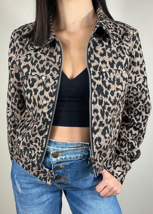 Leopard Jacket-FINAL SALE